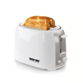 Better Chef Deluxe Cool Touch Wide-Slot 2-Slice Toaster with Stainless Accents