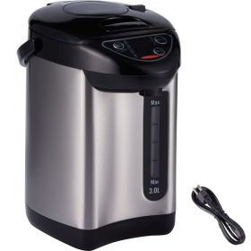 Hot Water Dispenser, Adjustable 4 Temperatures Water Boiler and Warmer, 304 Stainless Steel Countertop Water Heater, 3-Way Dispense for Tea (Default: Default)