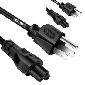 5Core AC Power Cord 10Ft 3 Prong US Male To Female Extension Adapter 16AWG/2C 125V 13A (Option: 2Pieces)